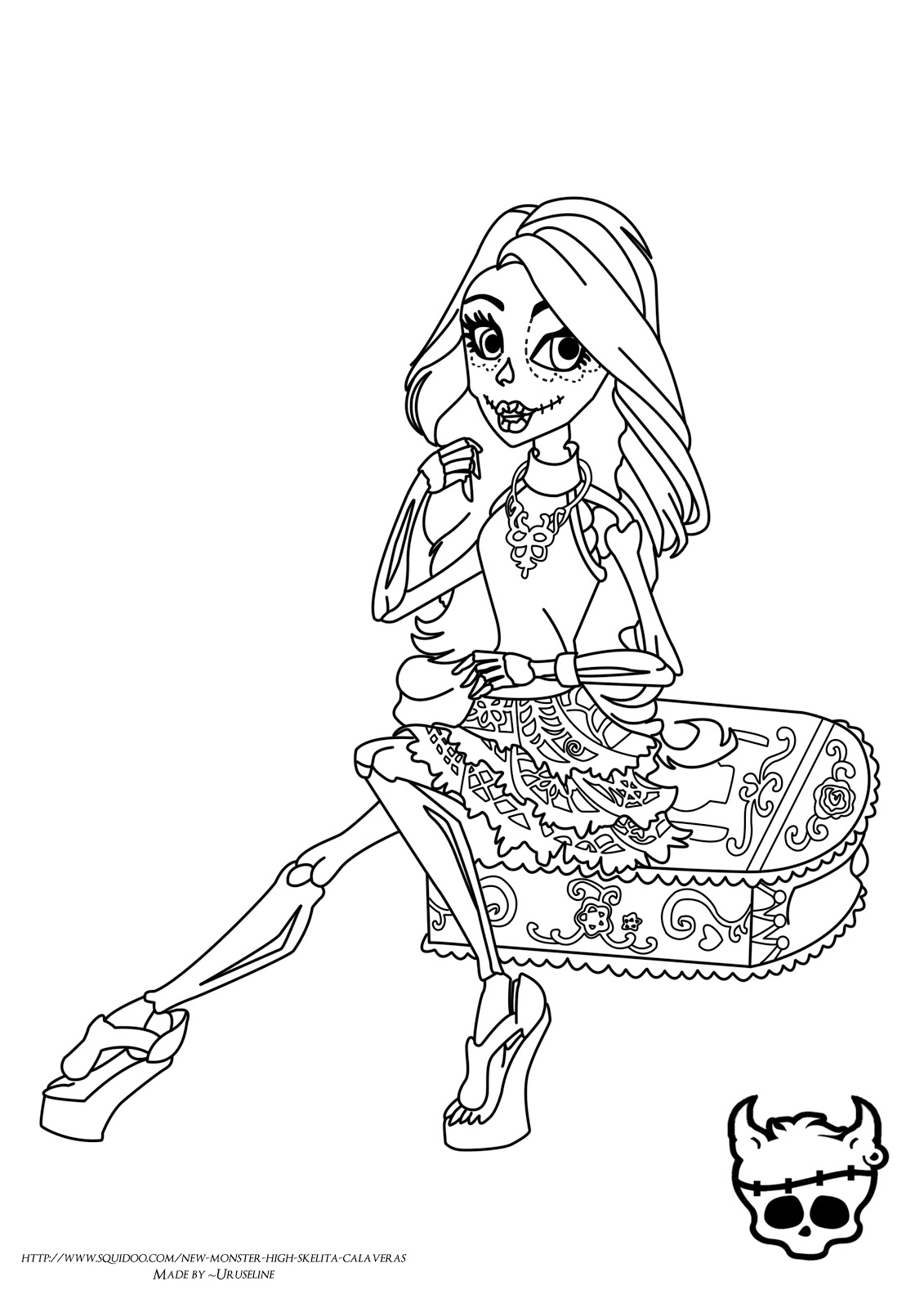 calacas coloring pages - photo #17