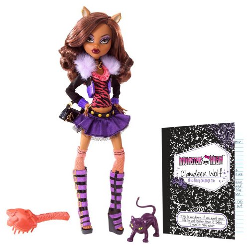 Clawdeen Wolf con diario primera edición