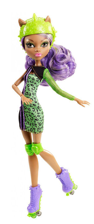 Clawdeen Wolf Patinadora (Roller Maze)