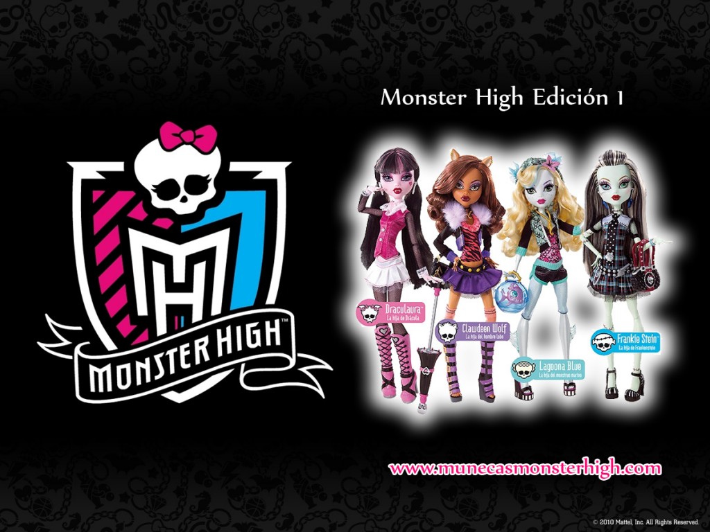 Fondo de pantalla Monster High Edición 1