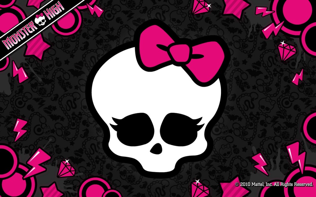 Fondo de escritorio Calavera Monster High