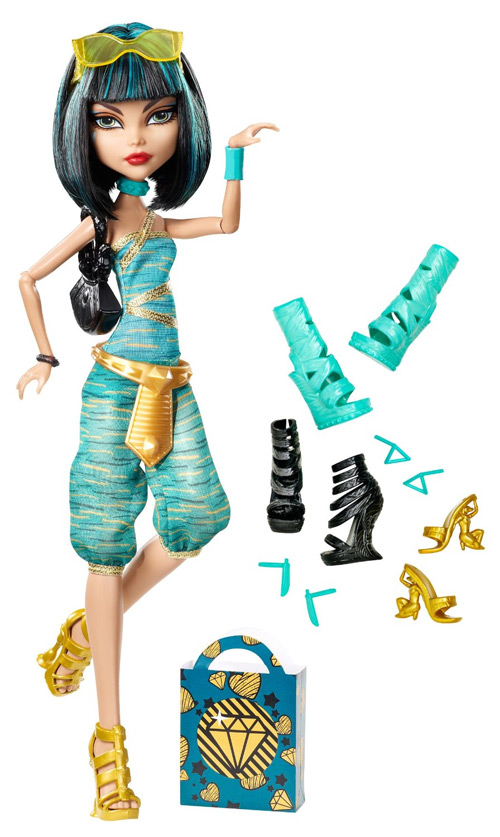 Cleo de nile fashion pack  Diseños de monster high, Personajes monster high,  Cleo de nile