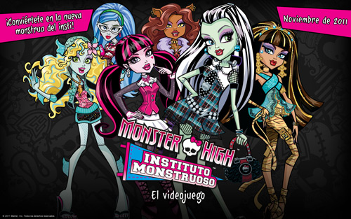 Videojuego Monster High para la Wii y la DS