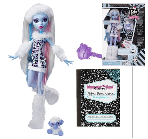Muñeca Monster High Abbey Bominable con diario