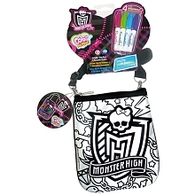 Bandolera pequeña para colorear de las Monster High