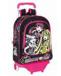 Mochila Monster High grande con ruedas