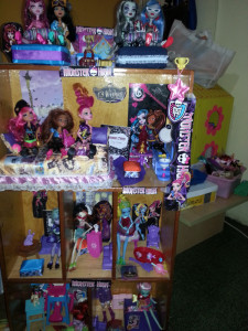 Colección Monster High de María