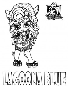 Dibujo de baby Lagoona Blue