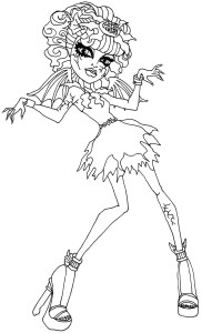 Dibujo de Rochelle Zombie Dance