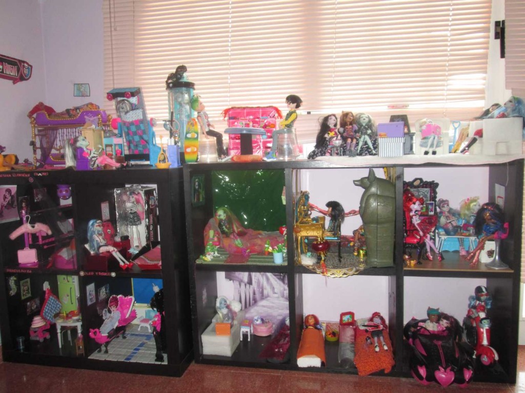 Foto de Pilar y su casita Monster High