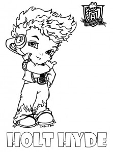 Dibujo de baby Holt Hyde