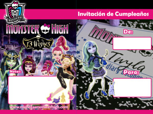 Invitación de Gigi Grant y Twyla