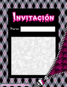 Invitación gratis para imprimir