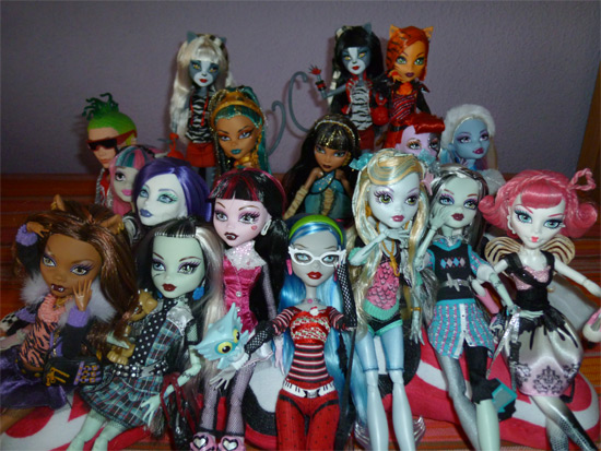 Foto de Janita:  Sus muñecas Monster high