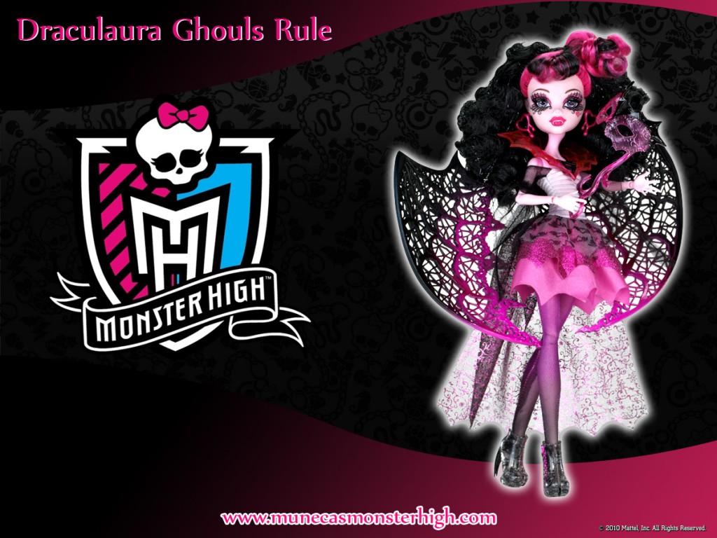 Fondo de escritorio para descargar gratis de Draculaura Ghouls Rule