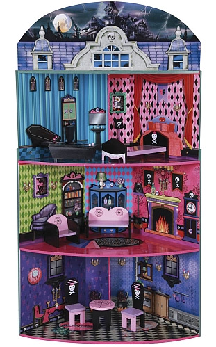 Casa monstruosa de las Monster High vista por dentro