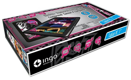 Tablet Multimedia de las Monster High