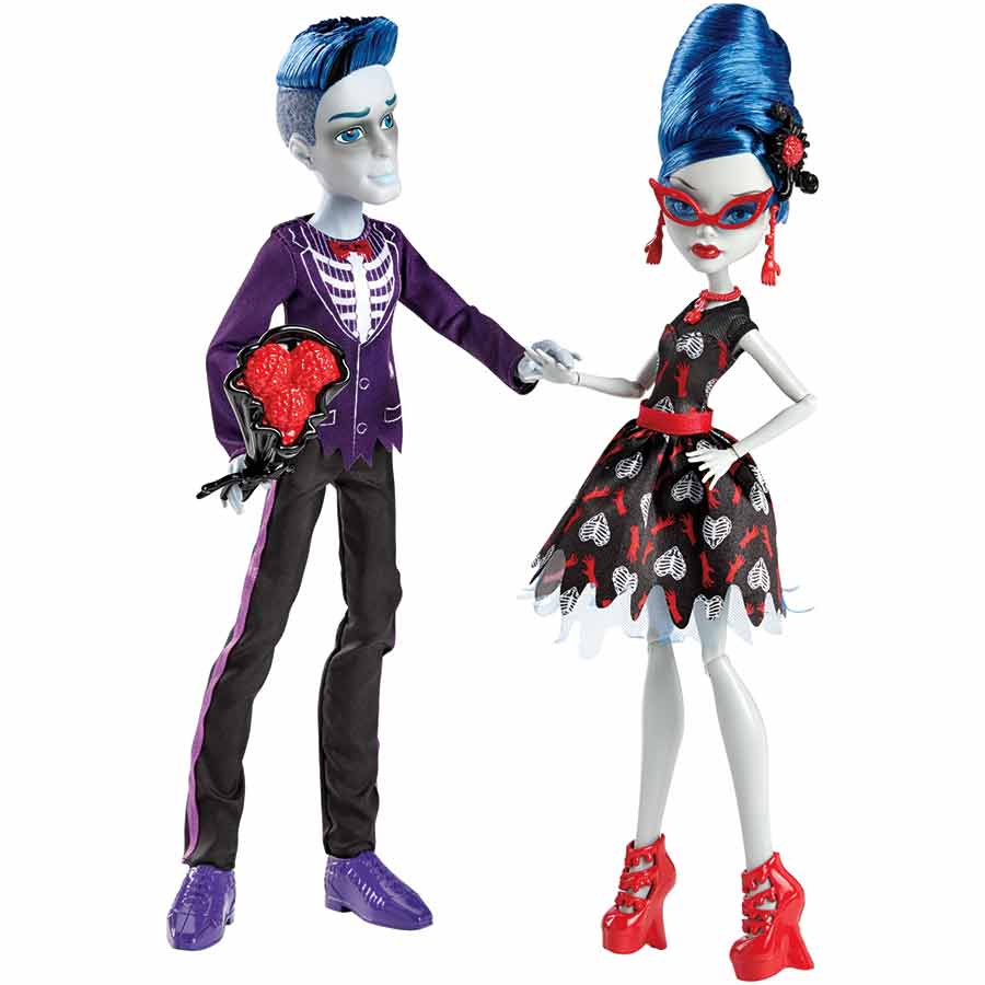 Pack Amor Zombie de Ghoulia Yelps y Slow Moe