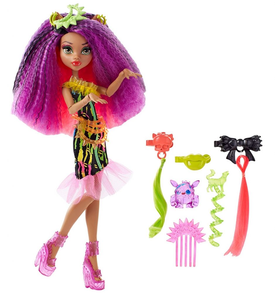 Clawdeen Wolf (Electrified High Voltage) Electro Peinados