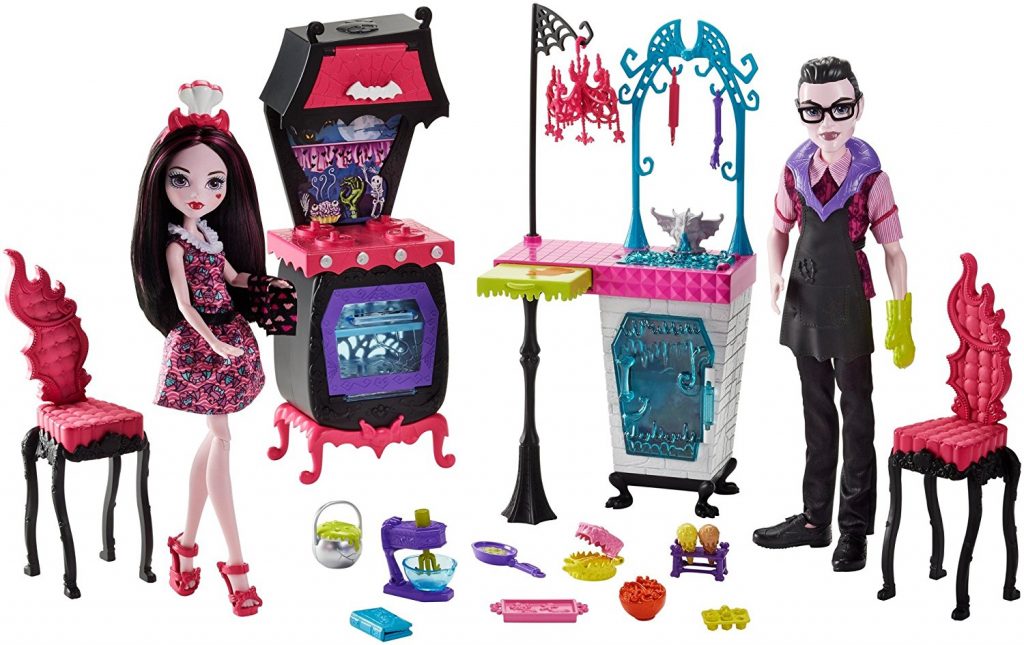 Comprar el pack de Draculaura y su padre vampiro (Accesorio Monster High)