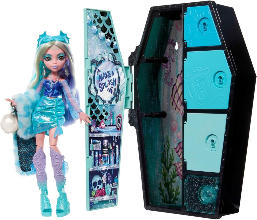 Lagoona Blue Skulltimate Secrets con armario y 15 accesorios sorpresa de moda